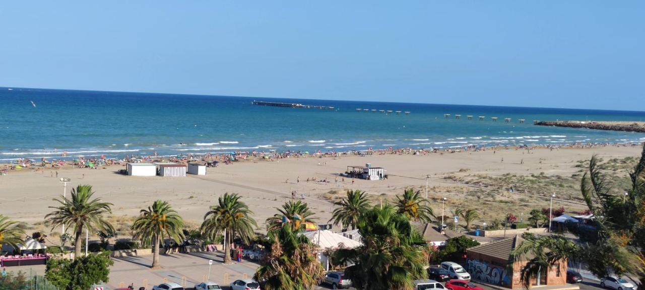 Vistas Espectaculares 1ª Linea Playa, Wifi, Ascensor Apartamento Sagunto Exterior foto