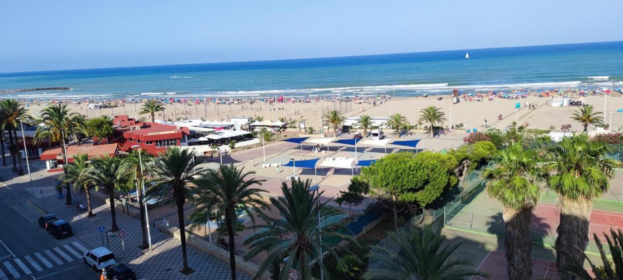 Vistas Espectaculares 1ª Linea Playa, Wifi, Ascensor Apartamento Sagunto Exterior foto