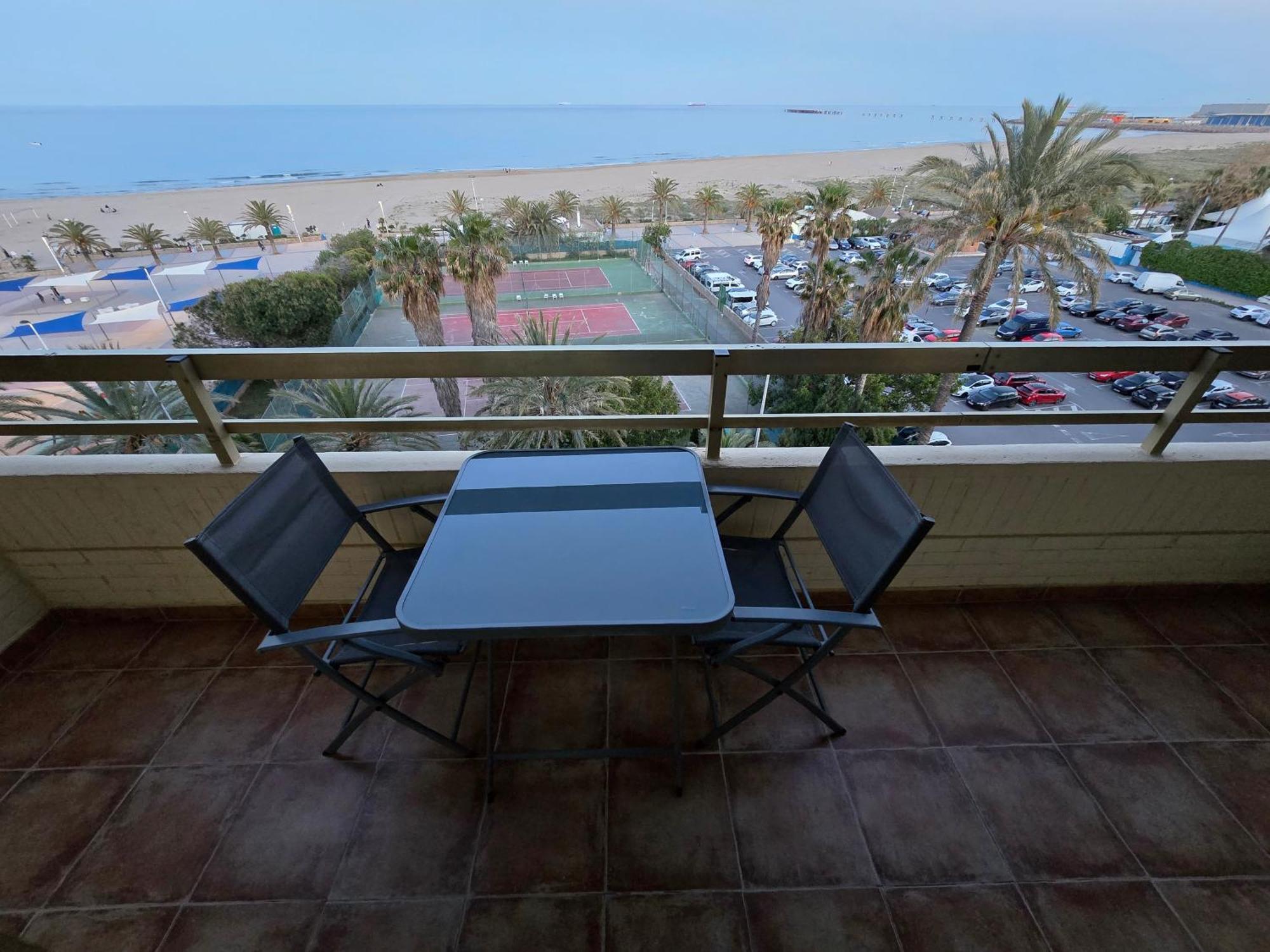 Vistas Espectaculares 1ª Linea Playa, Wifi, Ascensor Apartamento Sagunto Exterior foto